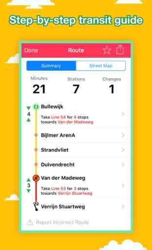 Amsterdam Transport Map - Metro and Route Planner 3