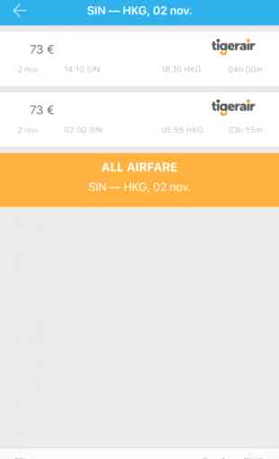 Billets d'avion pour Tiger | Bas Offres tarifaires 2