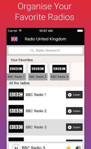 Radio Royaume Uni - Radio United Kingdom-Radio UK 3