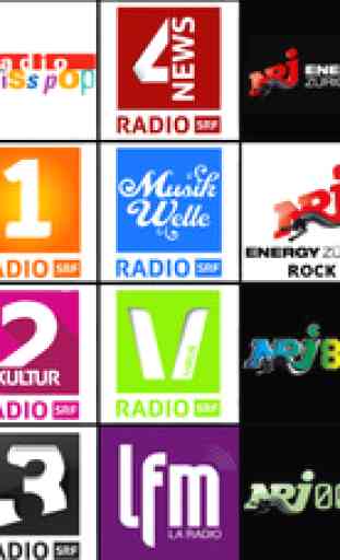 Radios Suisse : le meilleur de la radio SW 3