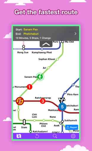 Bangkok Cartes des Villes - Découvrez BKK avec son MRT, ses Bus, et son Guide de Voyage. 2