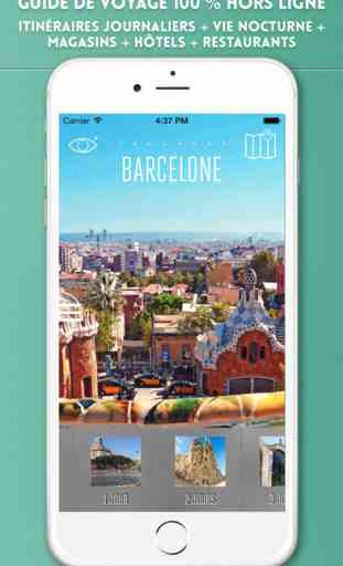 Barcelone Guide Touristique & Carte Offline 1