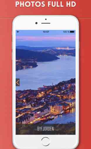 Bergen Guide de Voyage avec Cartes Offline 2