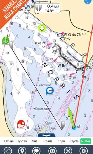 Boating USA HD -  GPS Map Navigator 1
