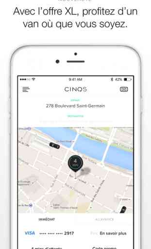 CINQS - Berline avec chauffeur 2