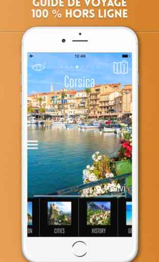 Corse Guide de Voyage avec Carte Offline 1