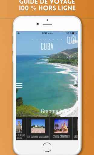 Cuba Guide de Voyage avec Cartes Offline 1