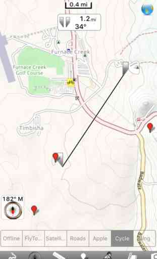 Death Valley National Park - GPS Map Navigator 1