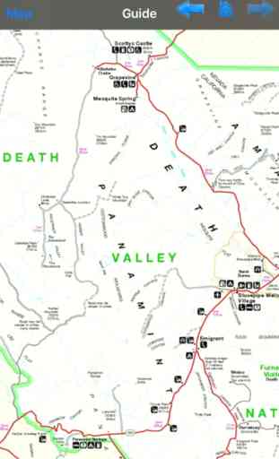 Death Valley National Park - GPS Map Navigator 4