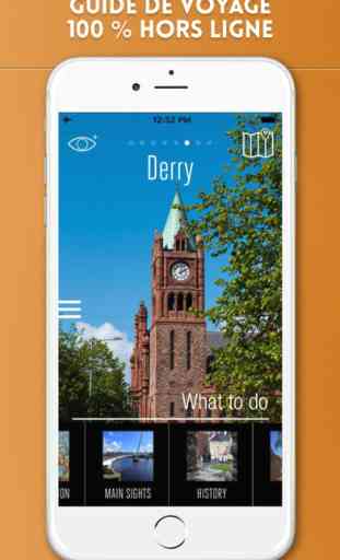 Derry Guide de Voyage avec Cartes Offline 1