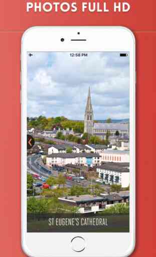 Derry Guide de Voyage avec Cartes Offline 2