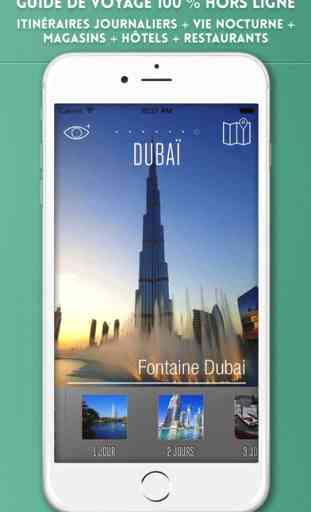Dubaï Guide de Voyage avec Cartes Offline & Metro 1