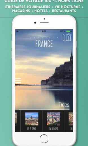 France Guide de Voyage avec Cartes Offline 1