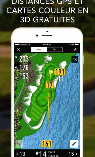 GolfLogix - Appli gratuite de GPS de golf en 3D 1