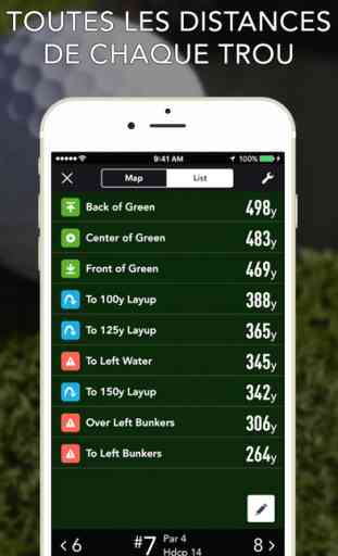 GolfLogix - Appli gratuite de GPS de golf en 3D 3