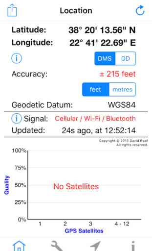 GPS Diagnostic - Teste Satellites et Coordonnées 4