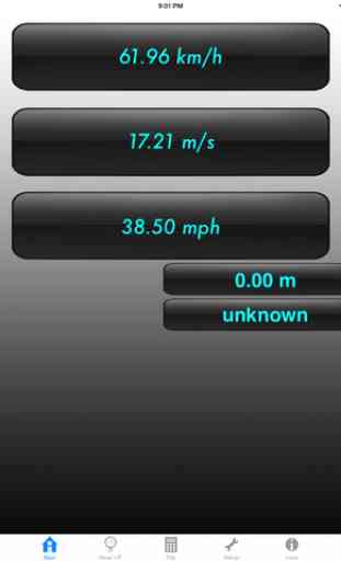 GPS speedo – Compteur de vitesse - Affichage tête haute - HUD 3