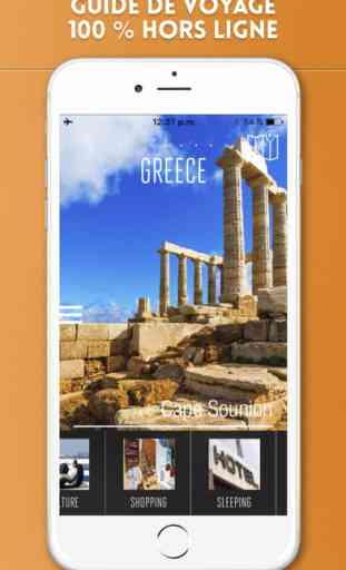 Grèce Guide de Voyage avec Cartes Offline 1
