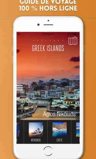 îles de Grèce Guide de Voyage avec Cartes Offline 1