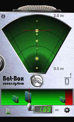 Mètre 2m - Bat Box, analyse de sons / Télémètre 2