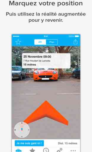 Trouvez votre véhicule AR: Augmented Car Finder 1
