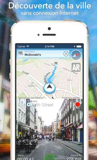 Londres Offline Map + guide de la ville navigateur, Attractions et Transports 1
