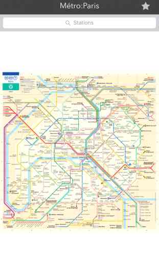 Métro:Paris - Plan du métro de Paris et horaire de train disponible hors ligne 1