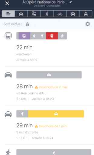 HERE WeGo - Itinéraire urbain: métro, bus, taxi 1