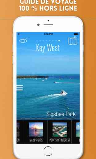 Key West Guide de Voyage avec Carte Offline 1