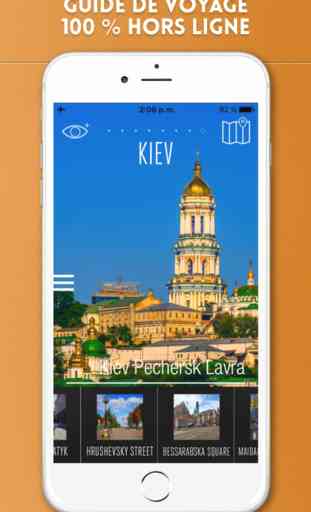 Kiev Guide de Voyage avec Cartes Offline 1
