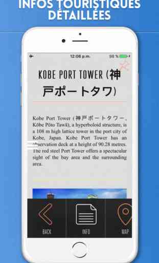Kobe Guide de Voyage avec Cartes Offline 3