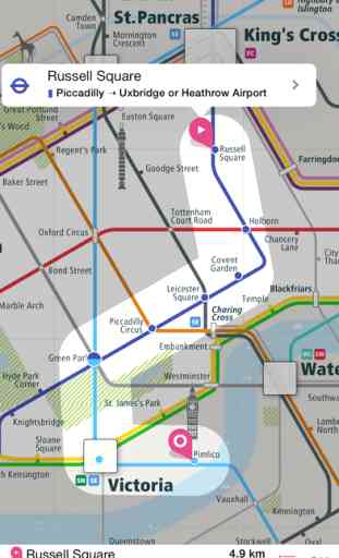 London Rail Map Lite 3
