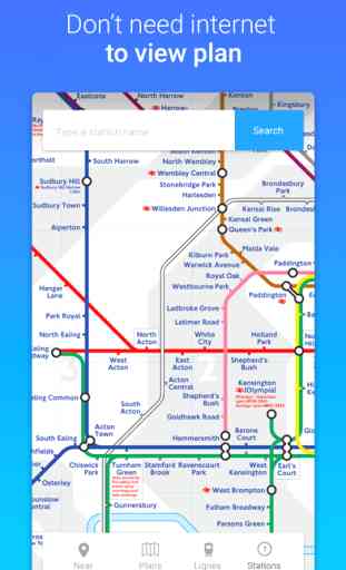 London Underground - Free offline metro maps 1