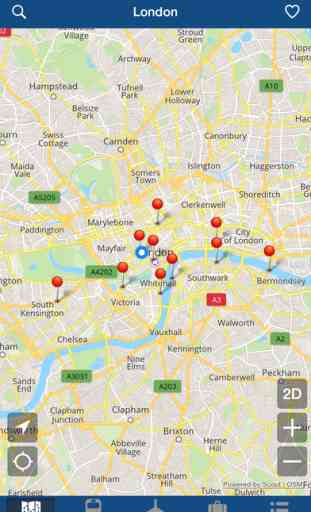Londres Offline Map - Ville Metro Aéroport & Planificateur de Voyage 1
