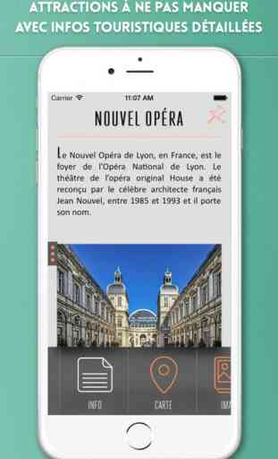 Lyon Guide de Voyage avec Cartes Offline 3