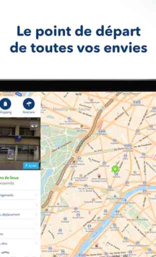 Mappy pour iPad  – itinéraire et recherche locale 1