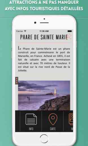 Marseille Guide de Voyage avec Cartes Offline 3