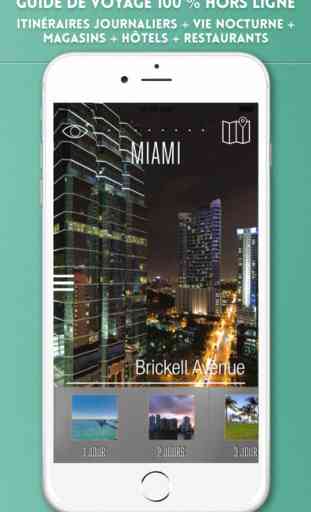 Miami Guide de Voyage avec Cartes Offline & Metro 1