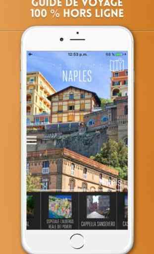 Naples Guide de Voyage avec Cartes Offline 1