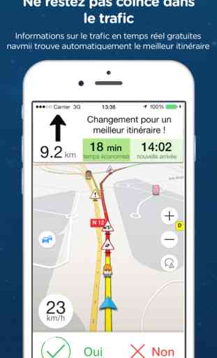 Navmii GPS France: Navigation, cartes et trafic (Navfree GPS) 2