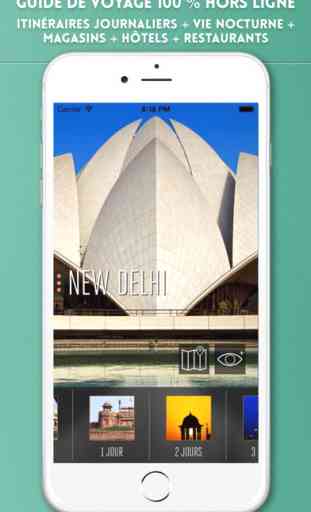 New Delhi Guide de Voyage avec Cartes Offline 1