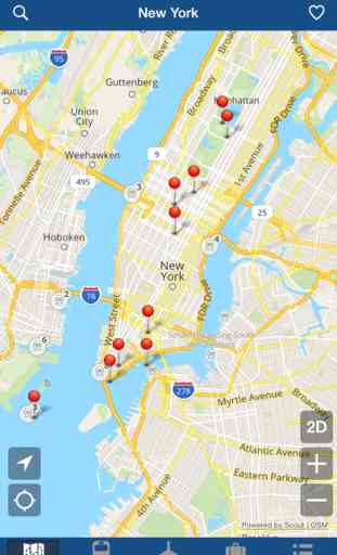New York Offline Map - City Metro Airport 1