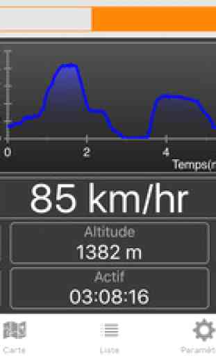 Speedometer Plus (Compteur de Vitesse Plus / Indicateur de Vitesse Plus) – Enregistrer la distance, la vitesse, l'accélération et plus de données de mouvement... 1