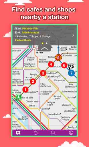 Carte des transports de Paris 4