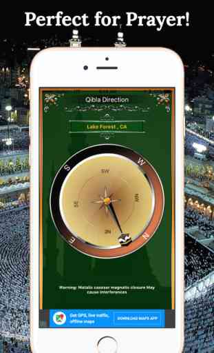 Direction Qibla Compass-Free 1