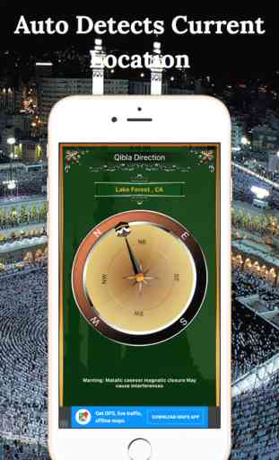 Direction Qibla Compass-Free 2