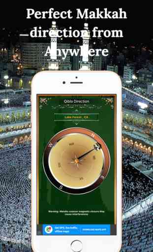 Direction Qibla Compass-Free 3