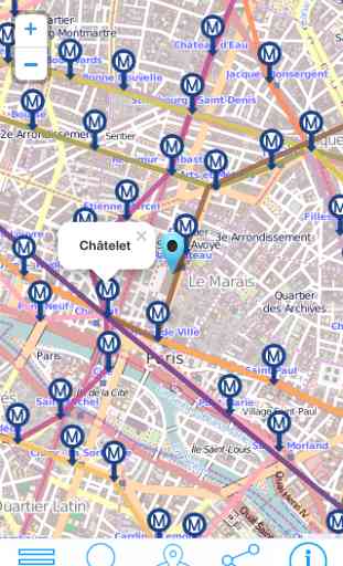 Métro de Paris - Carte des Transports 3
