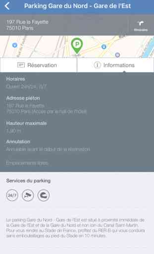 OnePark, réservation de parking 2