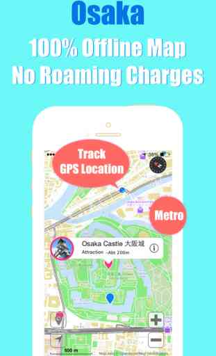 Osaka metro transit trip advisor guide & JR map 1